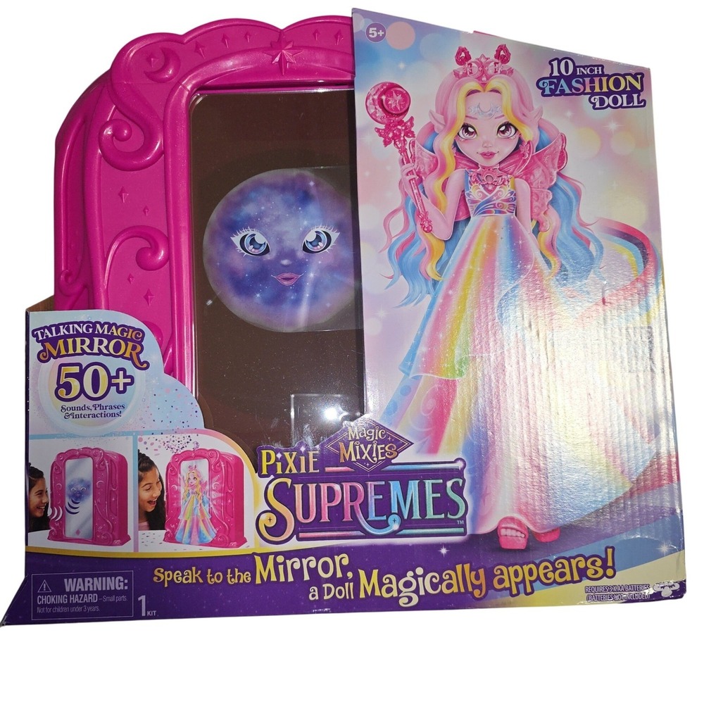 Magic Mixies Pixie Supremes Talking Magic Mirror 10 inch Fashion Doll Playset